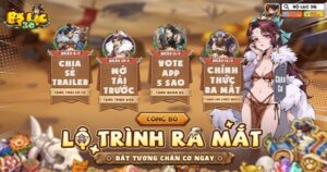 Bộ Lạc 3Q – Game Tam Quốc phong cách thời đồ đá độc lạ chính thức ấn định ngày ra mắt 15/7